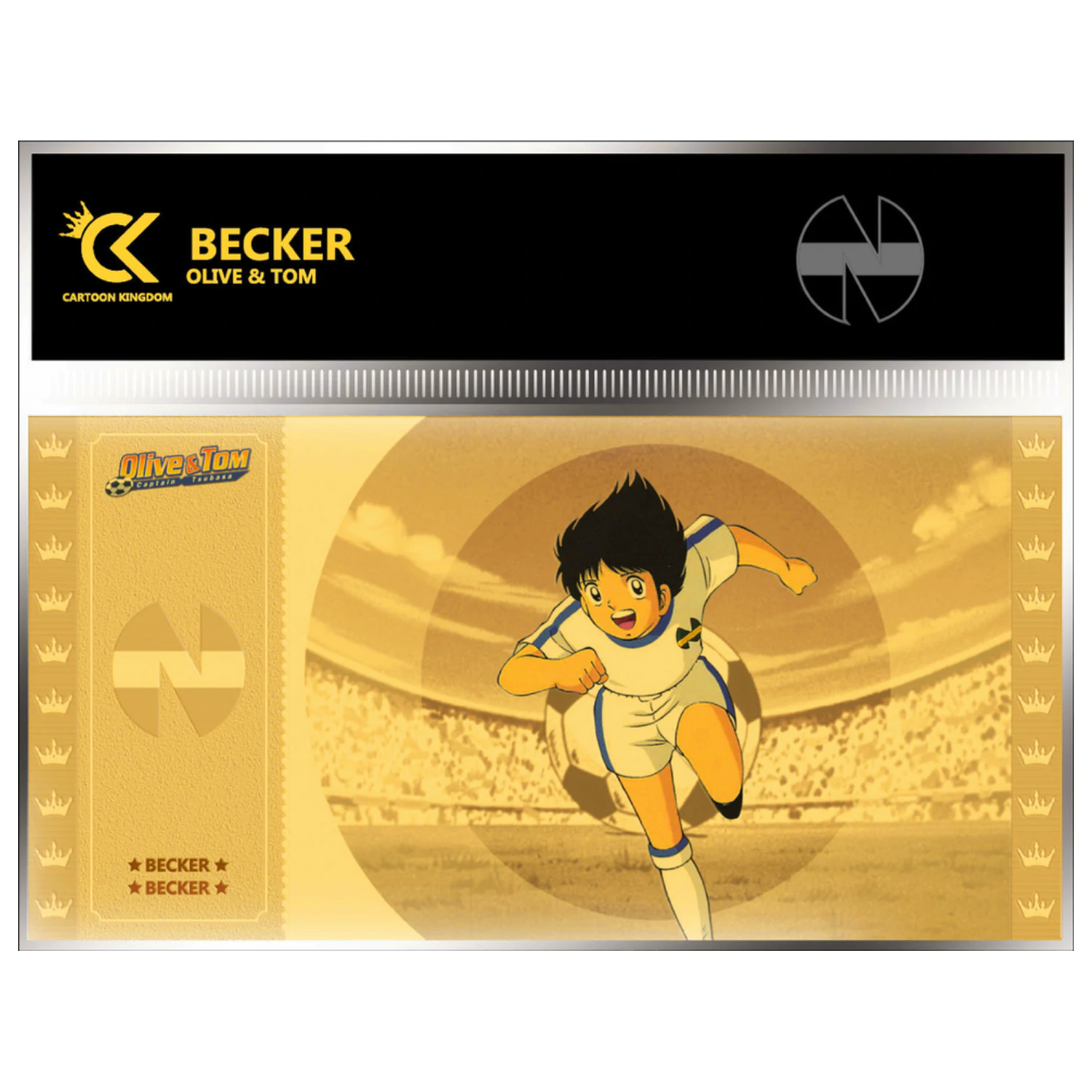 Captain Tsubasa Becker aranyjegy termékfotó