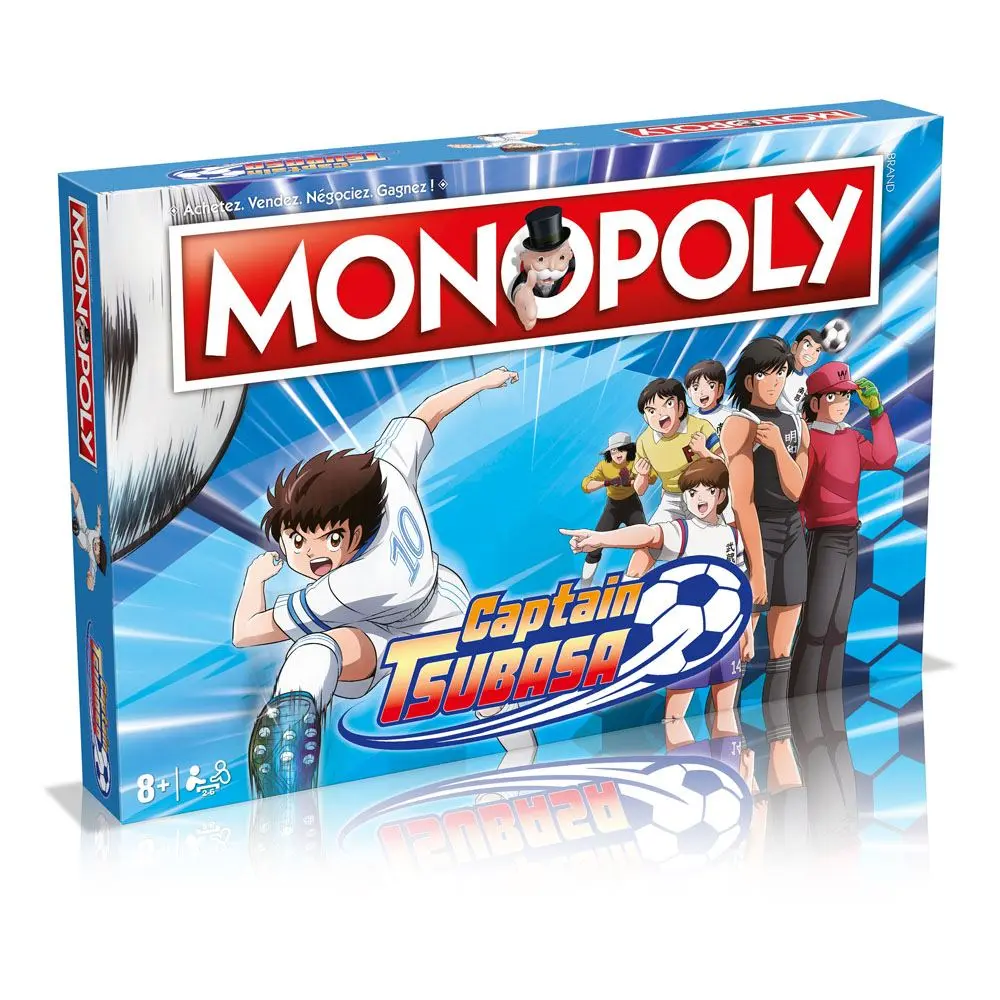 Captain Tsubasa Monopoly Francia nyelvű társasjáték termékfotó