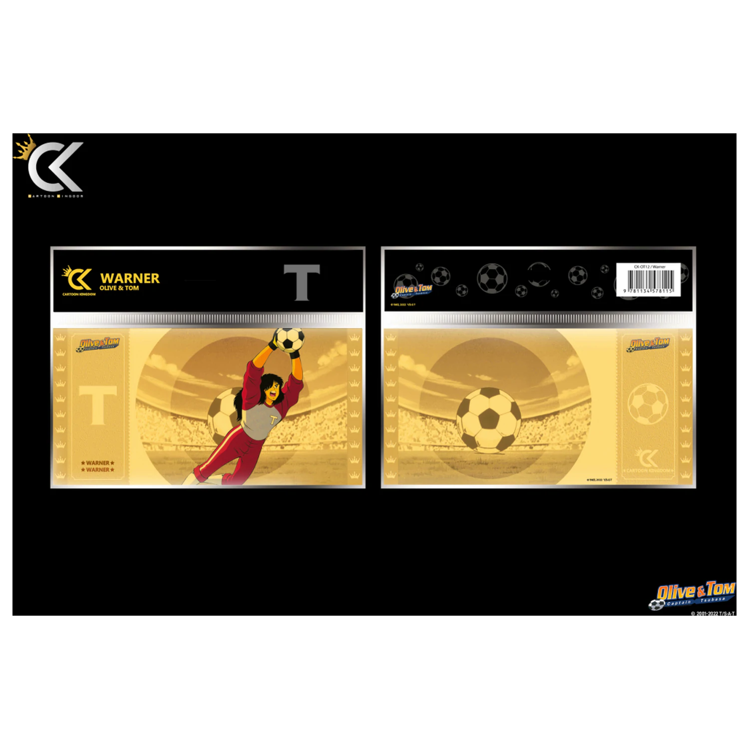 Captain Tsubasa Warner Golden Ticket termékfotó