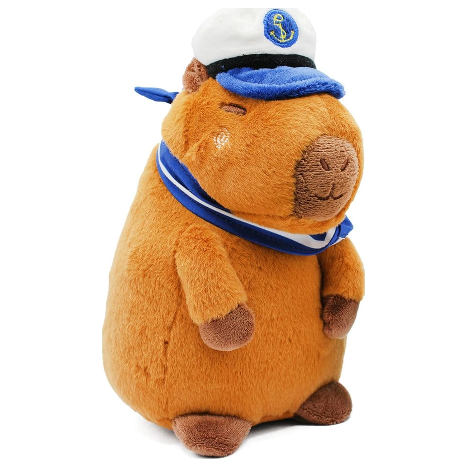 Capybara Capy Captain plüss figura 23 cm termékfotó