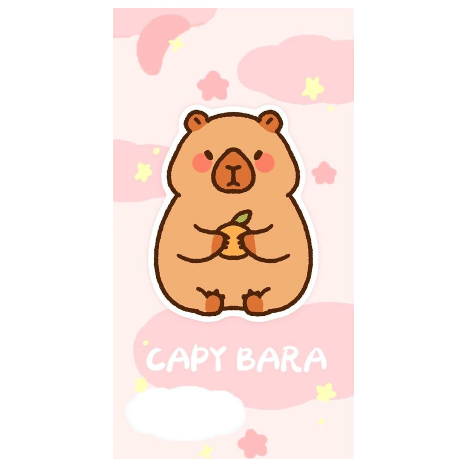 Capybara mikroszálas strandtörölköző termékfotó