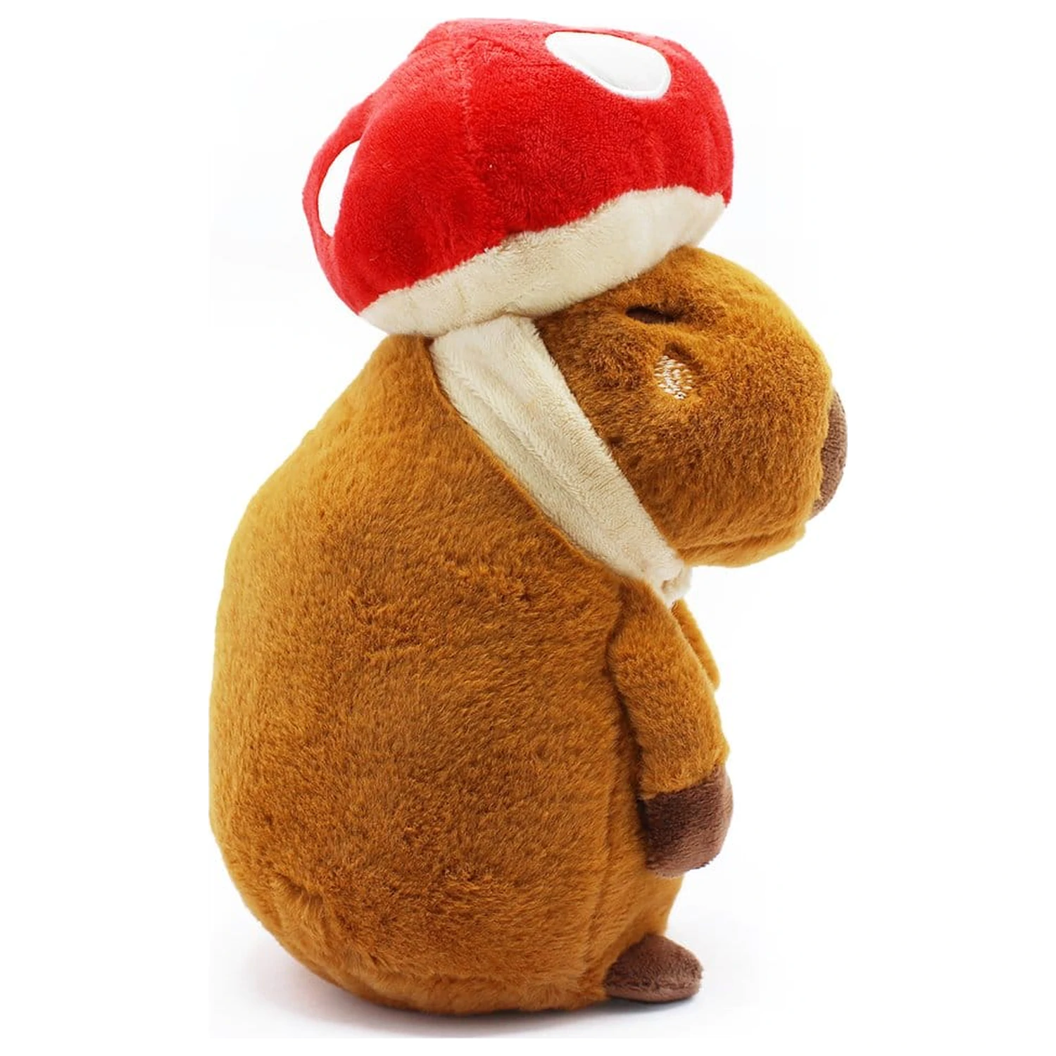 Capybara Mushroom plüss figura 23 cm termékfotó