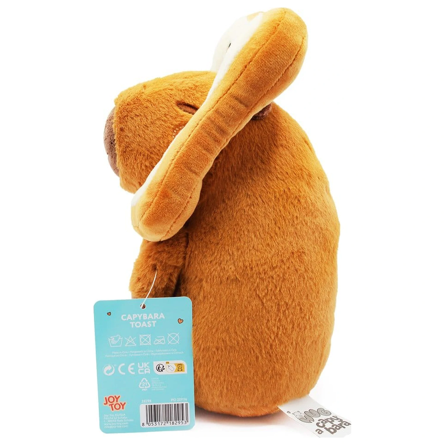 Capybara Toast plüss figura 23 cm termékfotó
