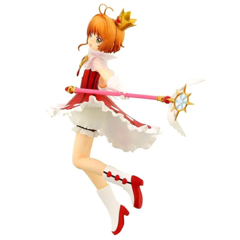 Card Captor Sakura Clear Card Sakura Rocket Beat szobor figura 19cm termékfotó