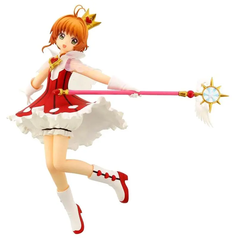 Card Captor Sakura Clear Card Sakura Rocket Beat szobor figura 19cm termékfotó
