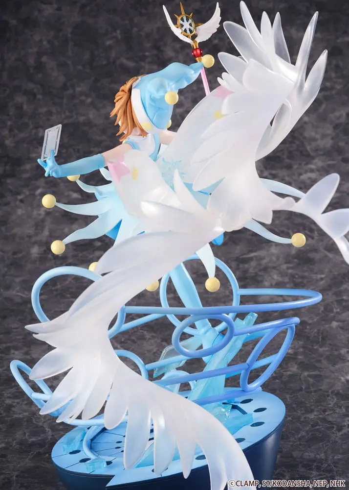 Cardcaptor Sakura 1/7 Sakura Kinomoto Battle Costume Water Ver. PVC szobor figura 36 cm termékfotó