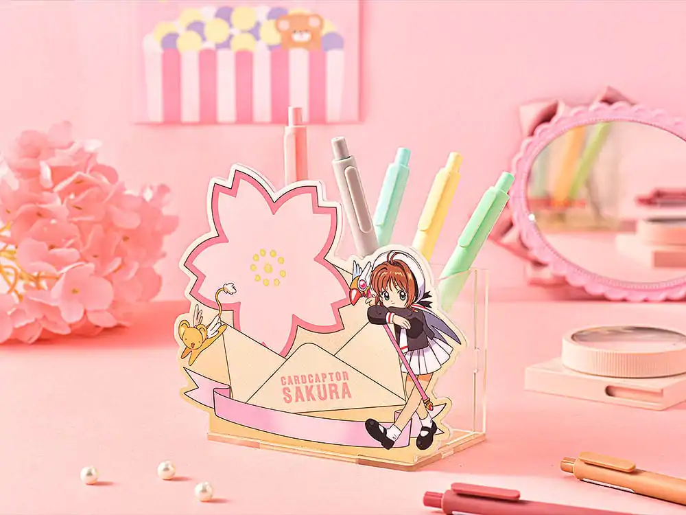 Cardcaptor Sakura 25th Anniversary School Uniform Ver. akril asztali tolltartó figura 13 cm termékfotó