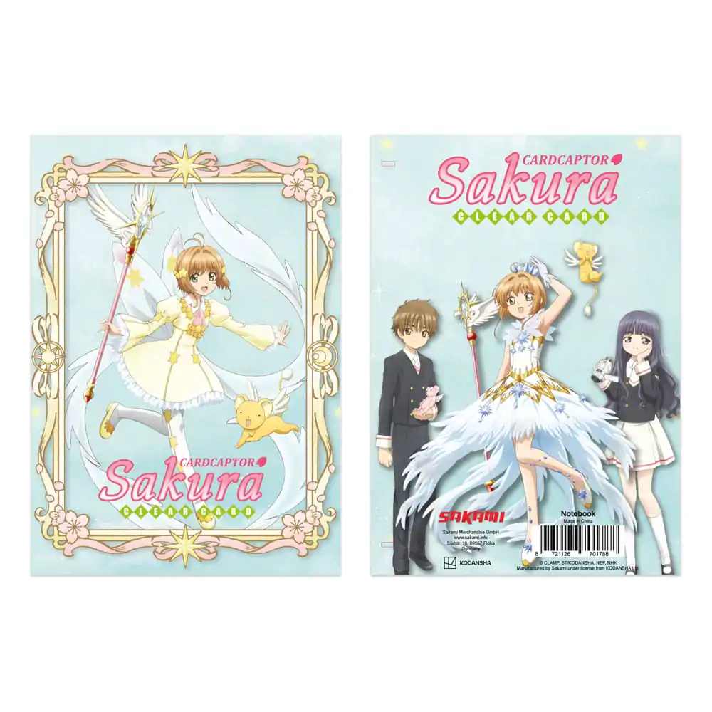 Cardcaptor Sakura Clear Card jegyzetfüzet termékfotó