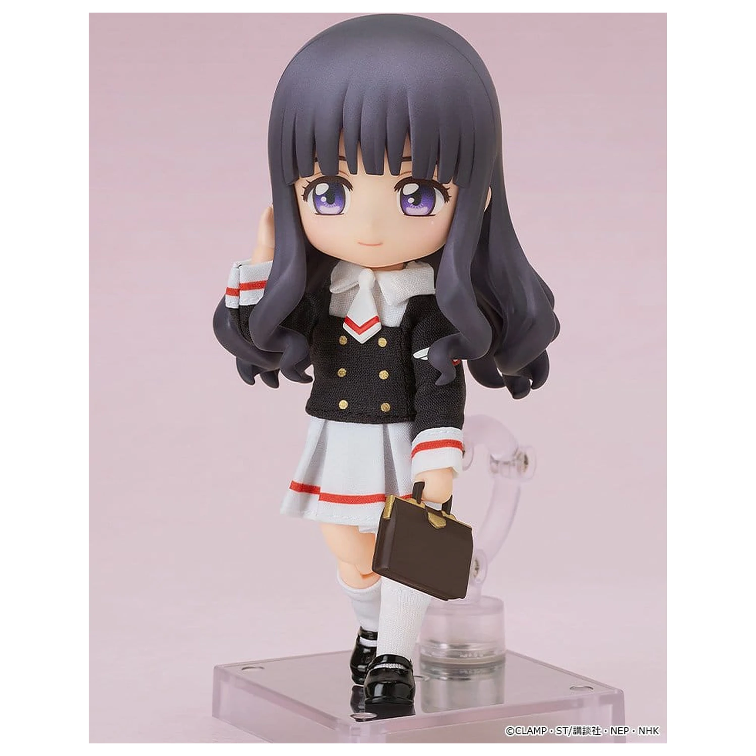 Cardcaptor Sakura: Clear Card Nendoroid akciófigura Tomoyo Daidouji: Tomoeda gyerek High Uniform Ver. 10 cm  termékfotó