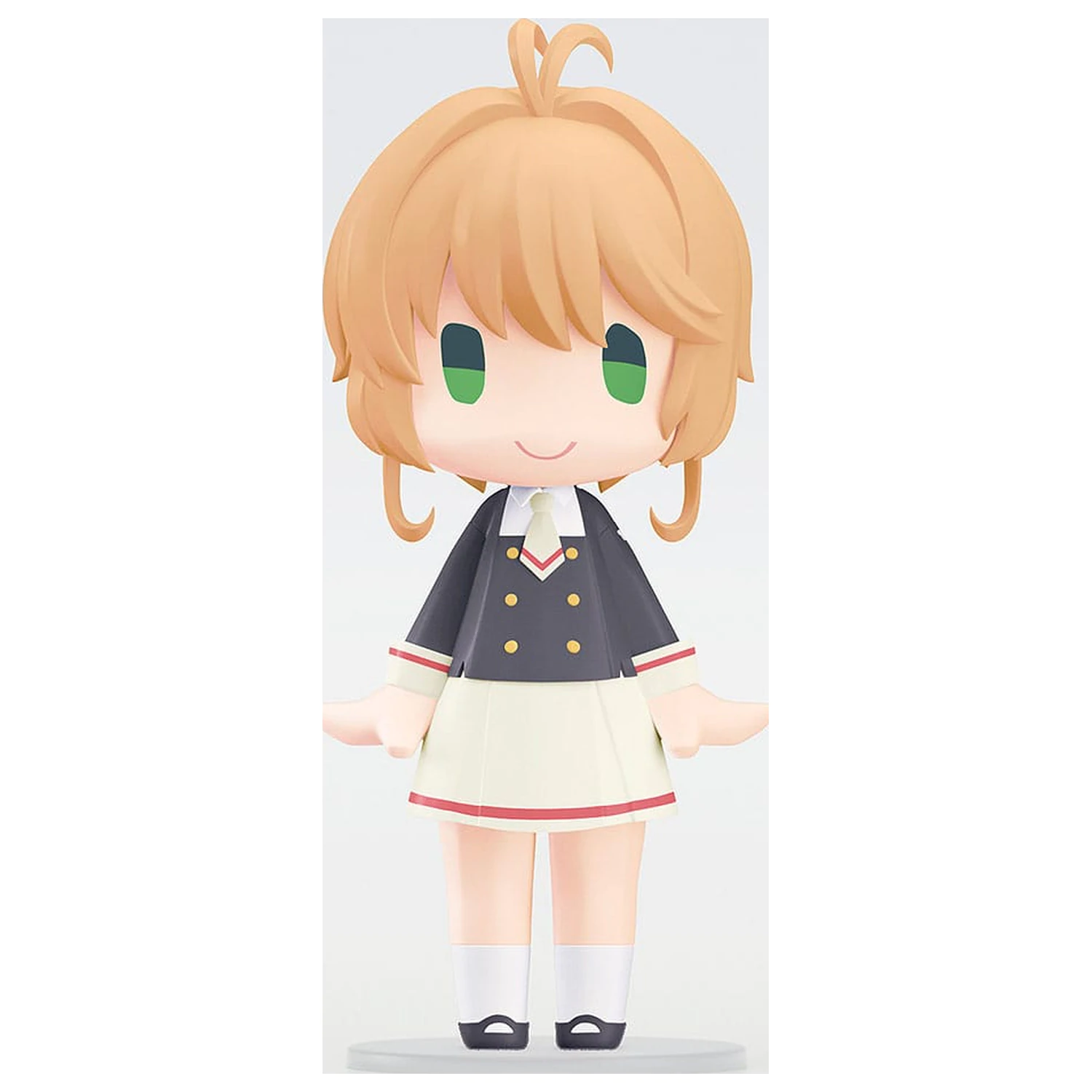 Cardcaptor Sakura: Clear Card with Garterbelt HELLO! GOOD SMILE akciófigura Sakura Kinomoto: Tomoeda Junior High School Uniform Ver. 10 cm    termékfotó