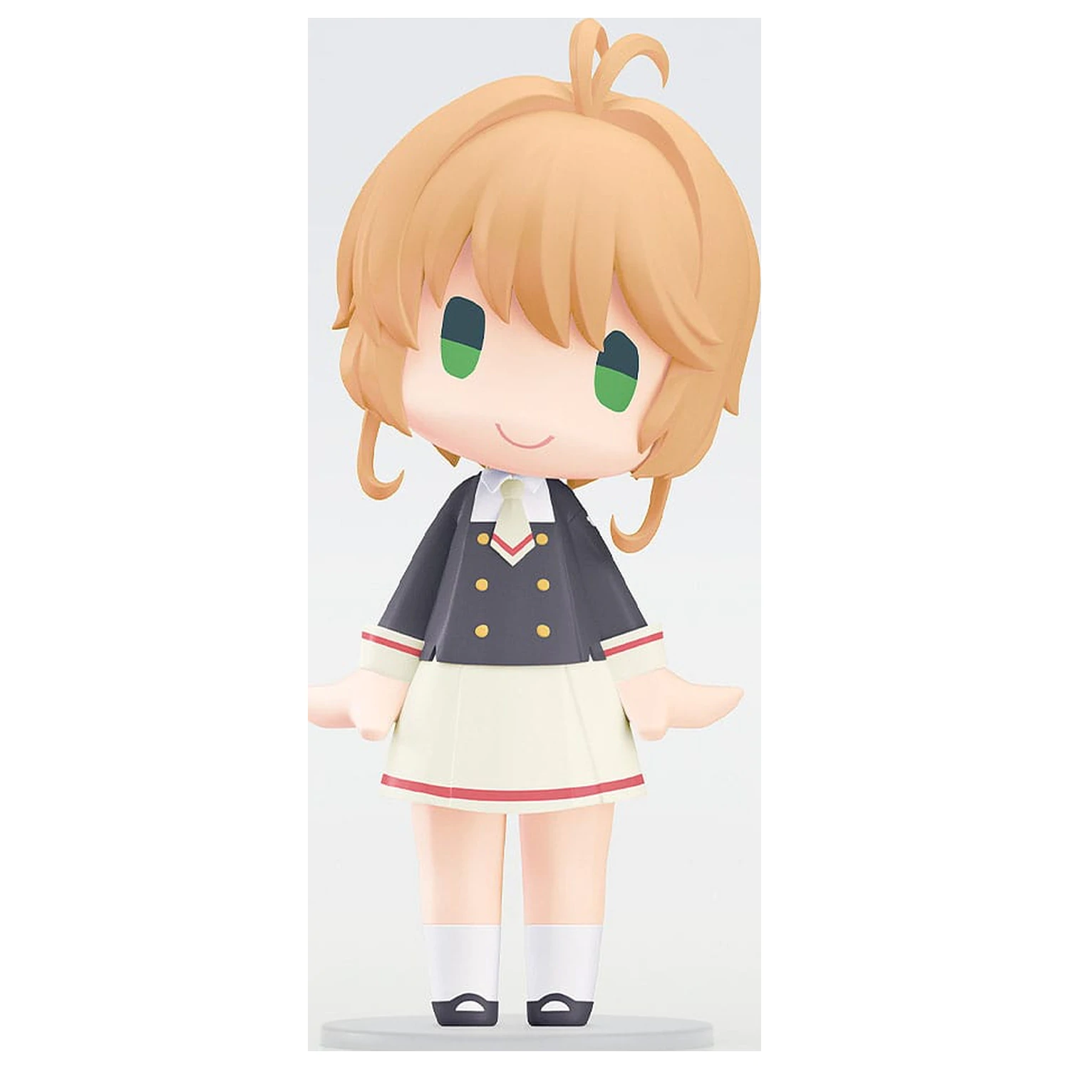 Cardcaptor Sakura: Clear Card with Garterbelt HELLO! GOOD SMILE akciófigura Sakura Kinomoto: Tomoeda Junior High School Uniform Ver. 10 cm    termékfotó