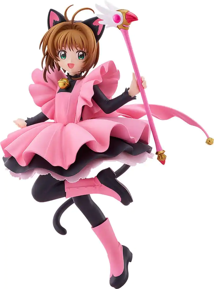 Cardcaptor Sakura Pop Up Parade Sakura Kinomoto: Black Cat Costume Ver. L Size PVC szobor figura 22 cm termékfotó