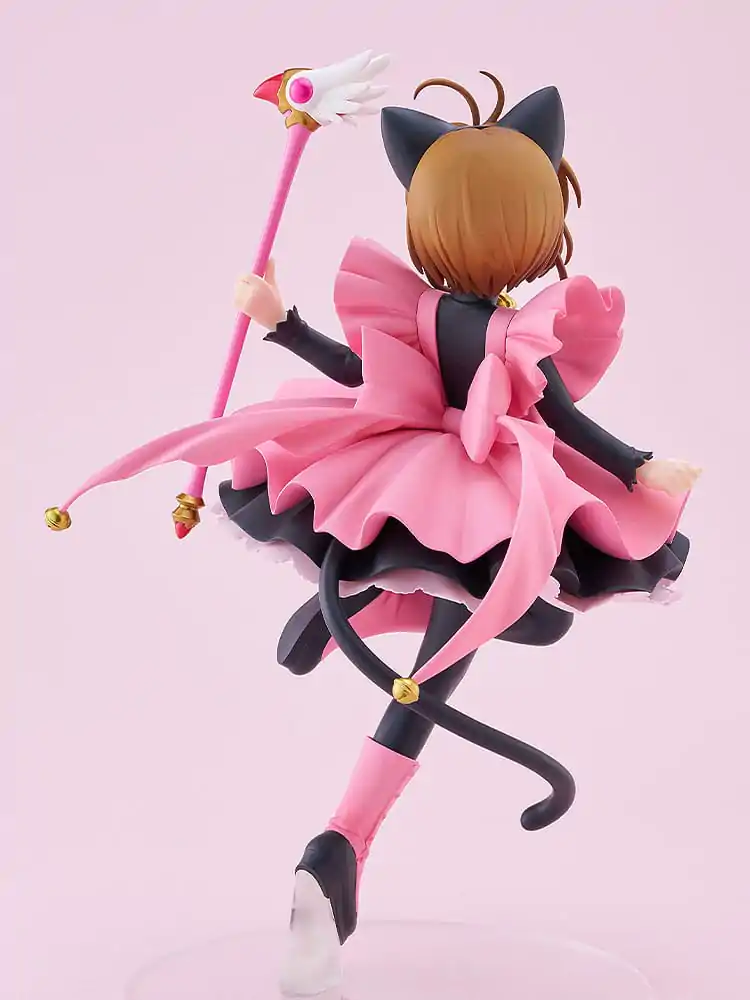 Cardcaptor Sakura Pop Up Parade Sakura Kinomoto: Black Cat Costume Ver. L Size PVC szobor figura 22 cm termékfotó