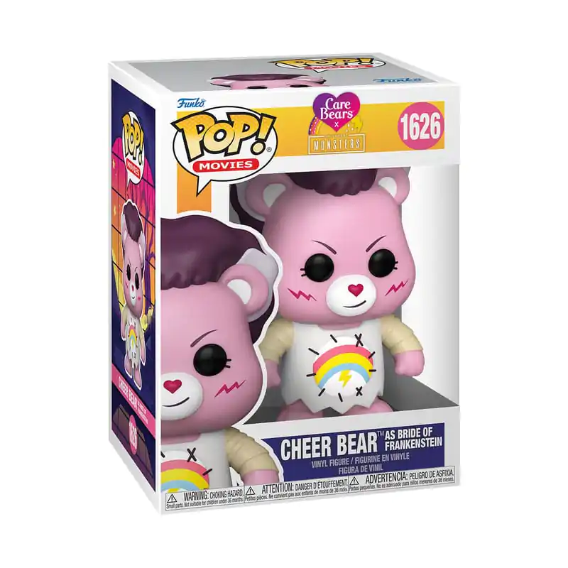 Care Bears x Universal Monsters Funko POP! Vinyl Figure Cheer Bear Bride of Frankenstein 9 cm termékfotó