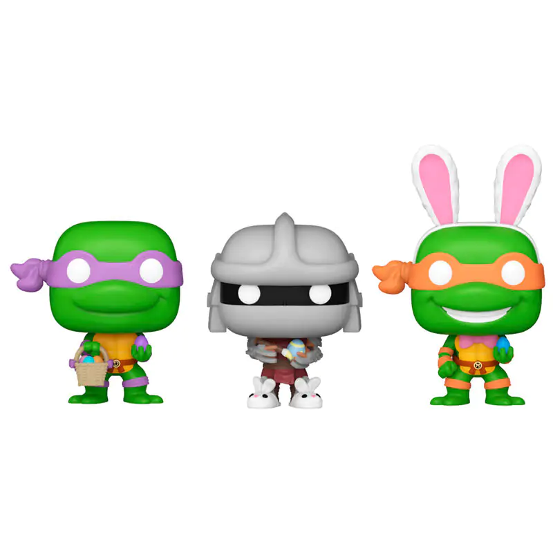 Carrot Pocket Funko POP Ninja Turtles Donatello Shredder Michelangelo 3db-os figura csomag termékfotó