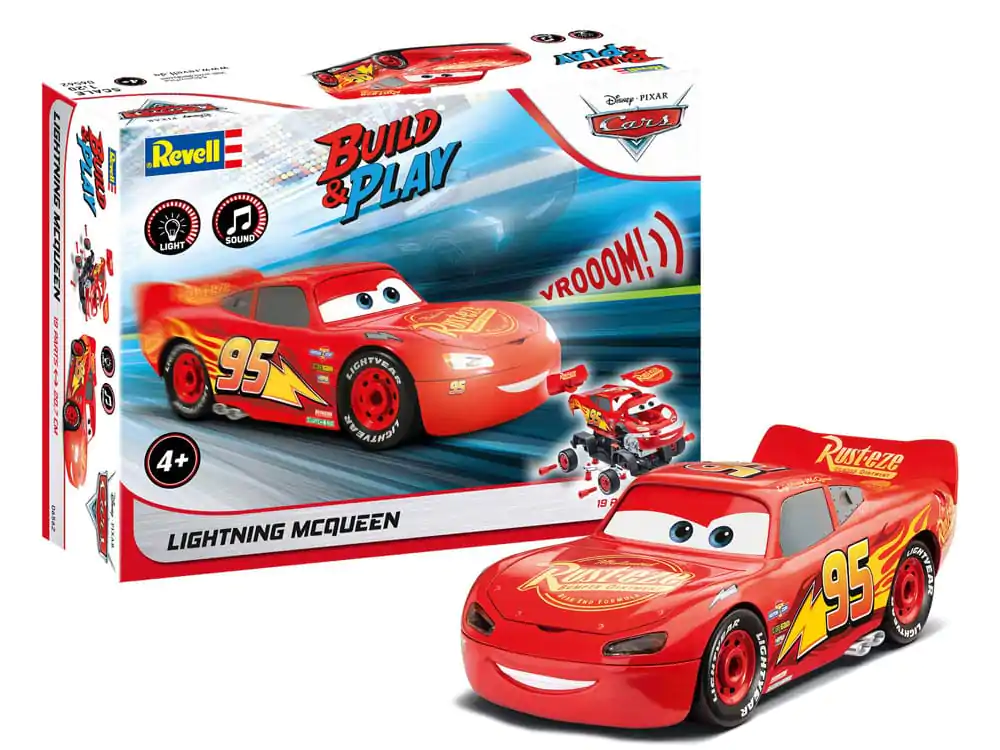 Cars 1/20 Lightning McQueen modell készlet 20 cm termékfotó