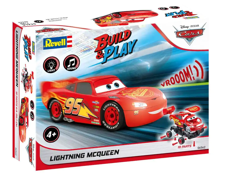 Cars 1/20 Lightning McQueen modell készlet 20 cm termékfotó