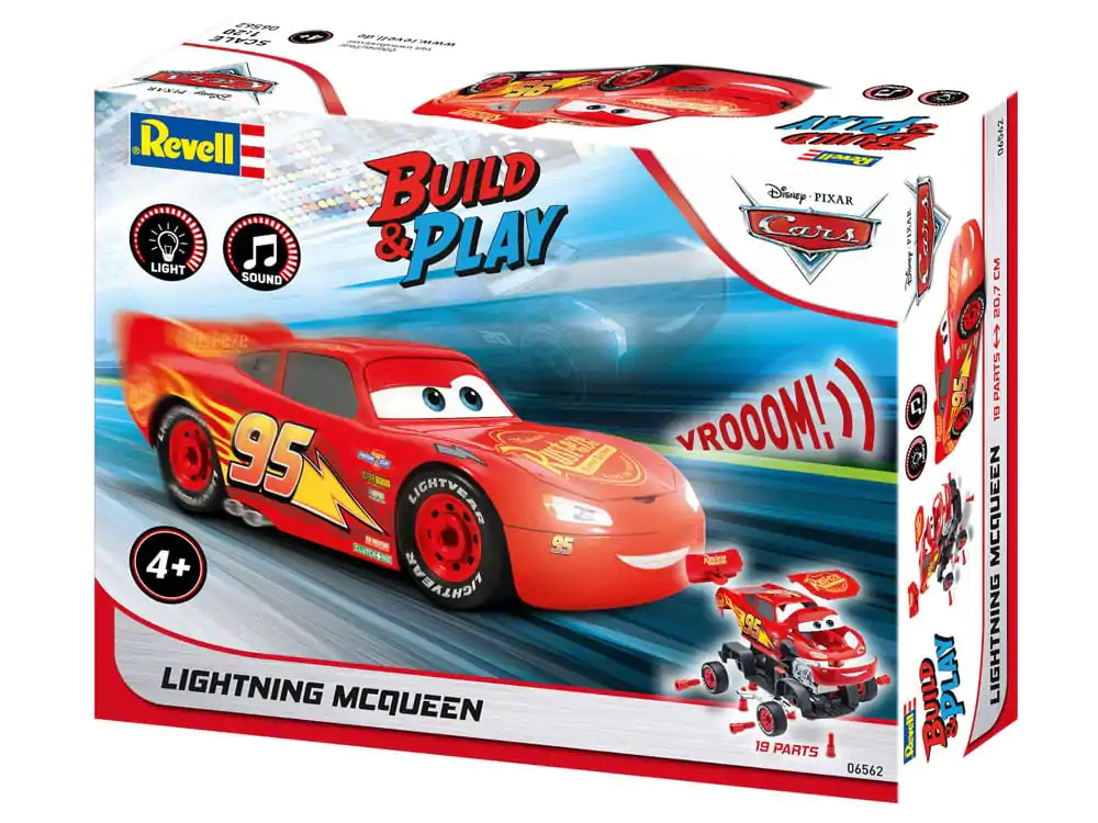 Cars 1/20 Lightning McQueen modell készlet 20 cm termékfotó