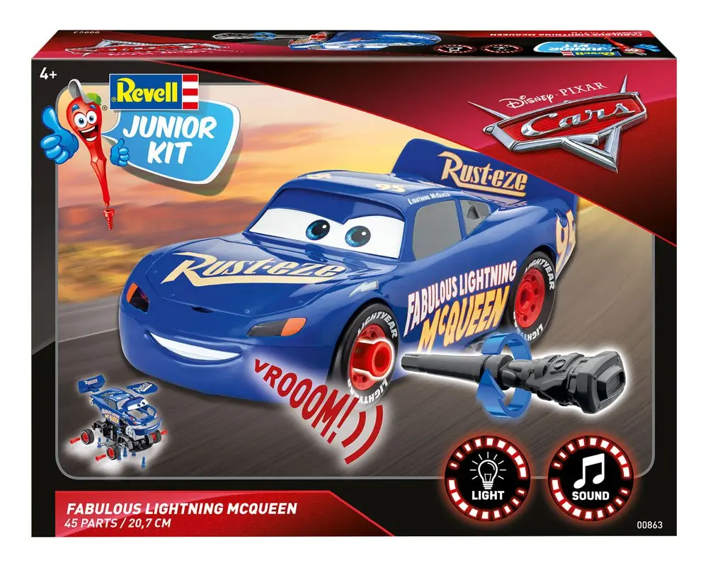 Cars 1/20 The Fabulous Lightning McQueen gyerek modell készlet hanggal és fénnyel termékfotó