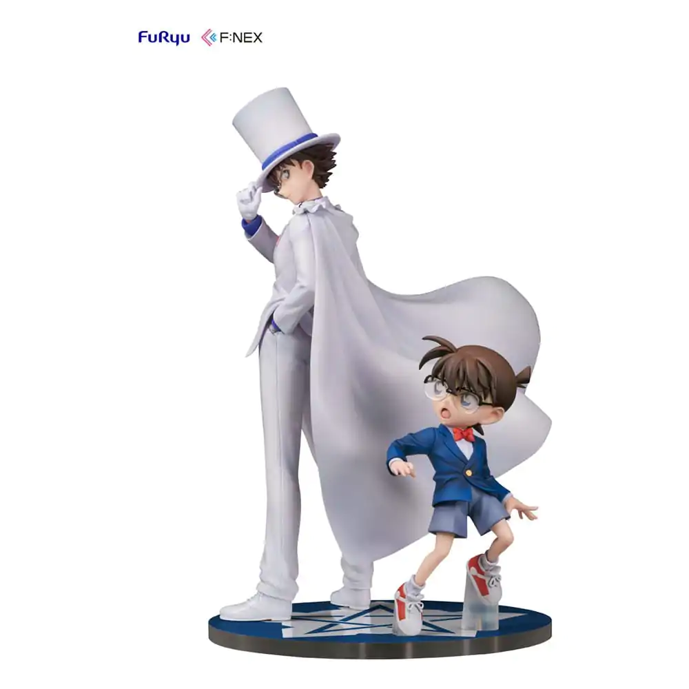 Case Closed F:NEX PVC Statue 1/7 Conan Edogawa & Kid the Phantom Thief 29 cm termékfotó