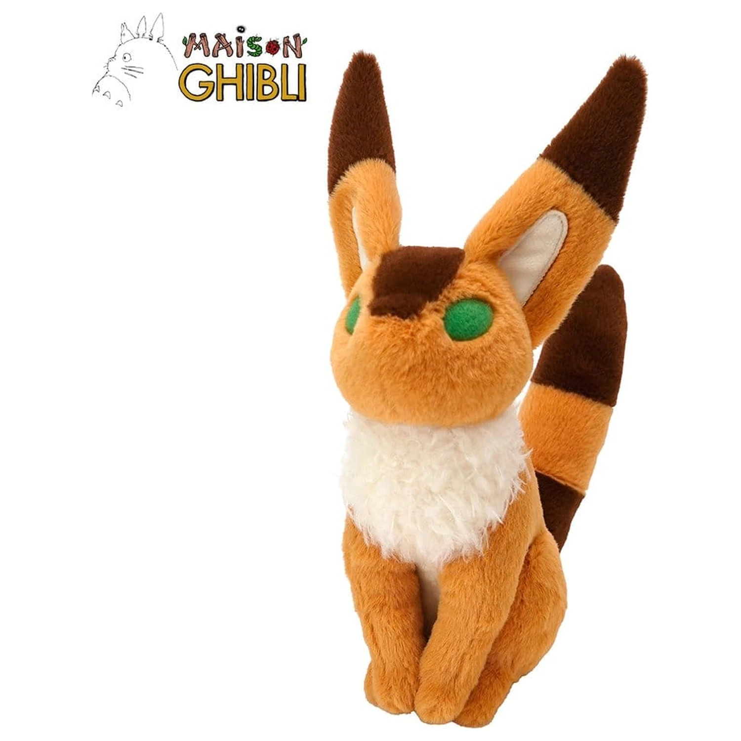 Castle in the Sky Komorebi Fox Squirrel plüss figura 24 cm termékfotó