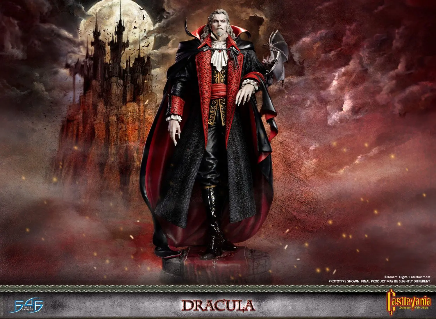 Castlevania Symphony of the Night Dracula szobor figura 51 cm termékfotó