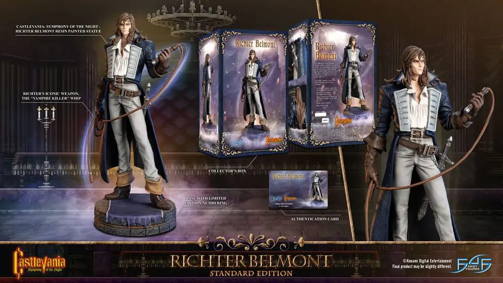 Castlevania Symphony of the Night Richter Belmont (Standard Edition) szobor figura 52 cm termékfotó