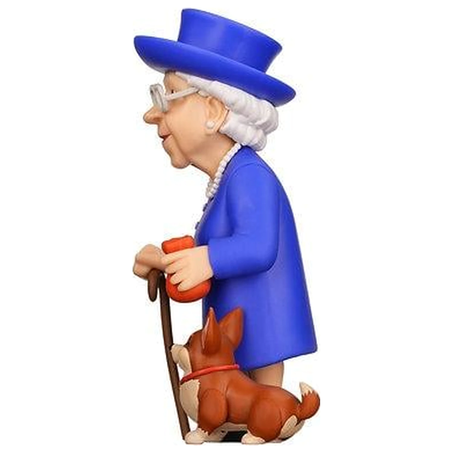 Celebrity Queen Elizabeth II with her Corgi figura Minix 12cm termékfotó