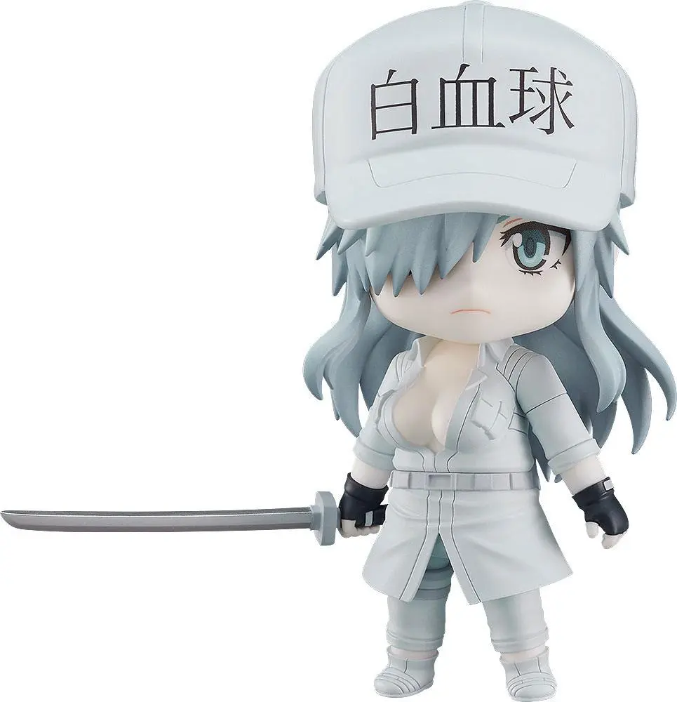 Cells at Work! Code Black Nendoroid White Blood Cell Neutrophil 1196 akciófigura 10 cm termékfotó