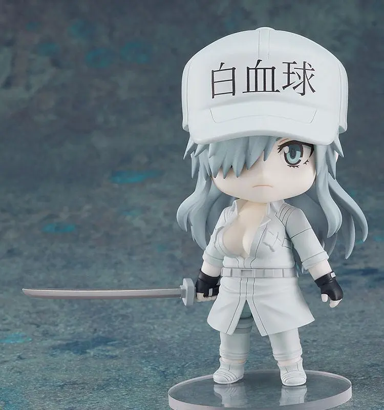 Cells at Work! Code Black Nendoroid White Blood Cell Neutrophil 1196 akciófigura 10 cm termékfotó
