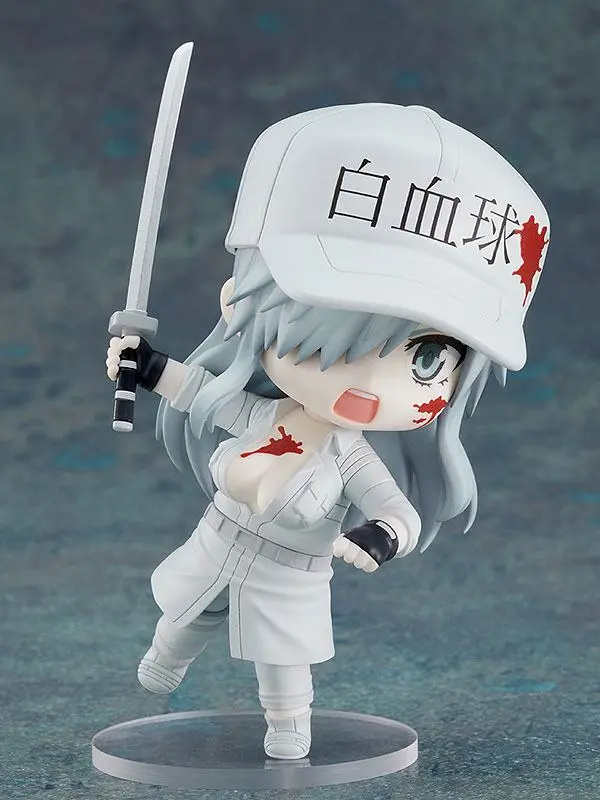 Cells at Work! Code Black Nendoroid White Blood Cell Neutrophil 1196 akciófigura 10 cm termékfotó