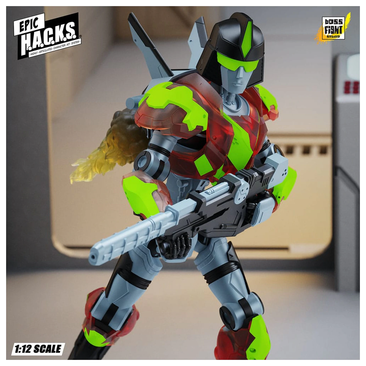 CGT Corp Epic H.A.C.K.S. akciófigura 1/12 Wave 1 CGT Combat Drone: Agile Battle Robot 18 cm  termékfotó