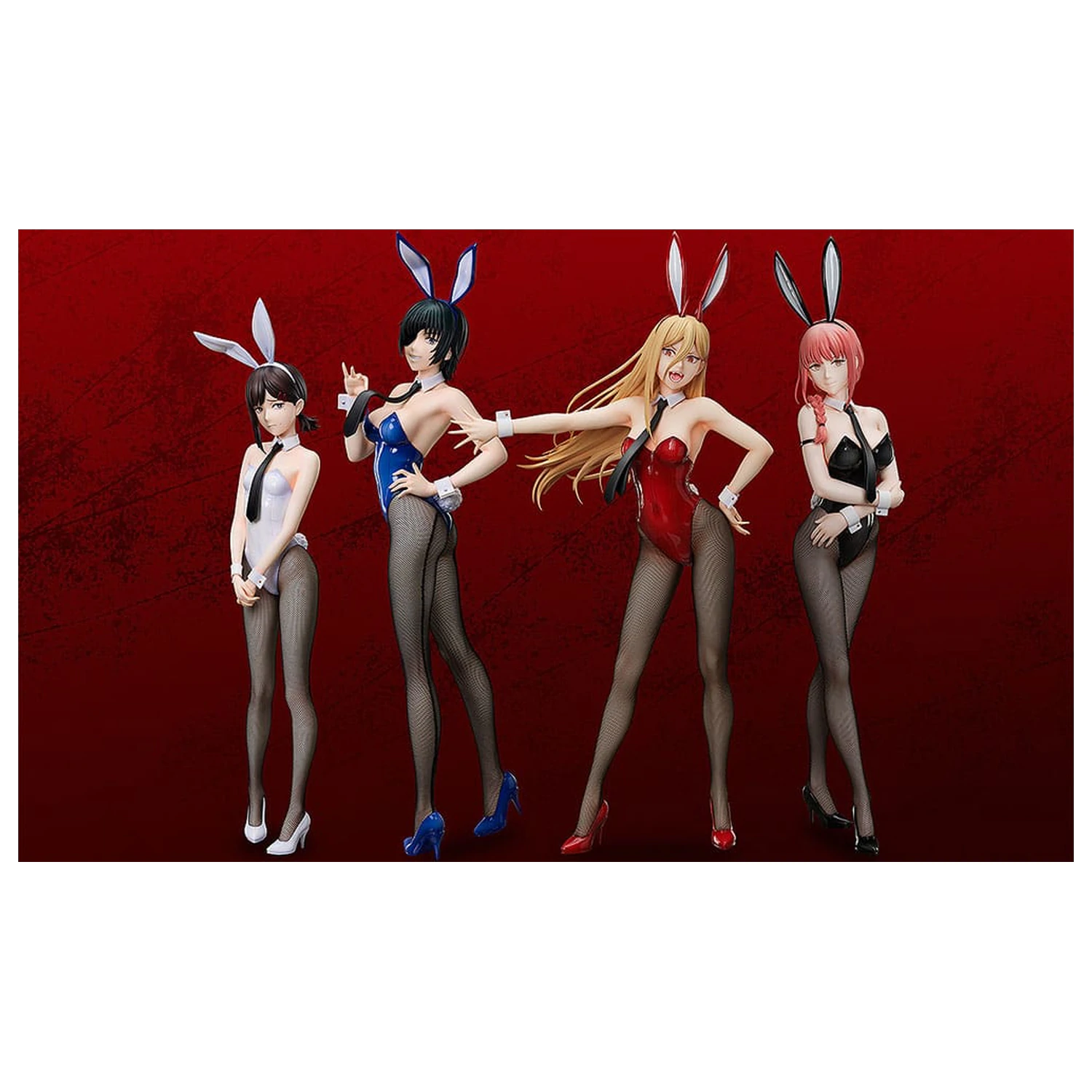 Chainsaw Man 1/4 Kobeni: Bunny Ver. PVC szobor figura 46 cm  termékfotó