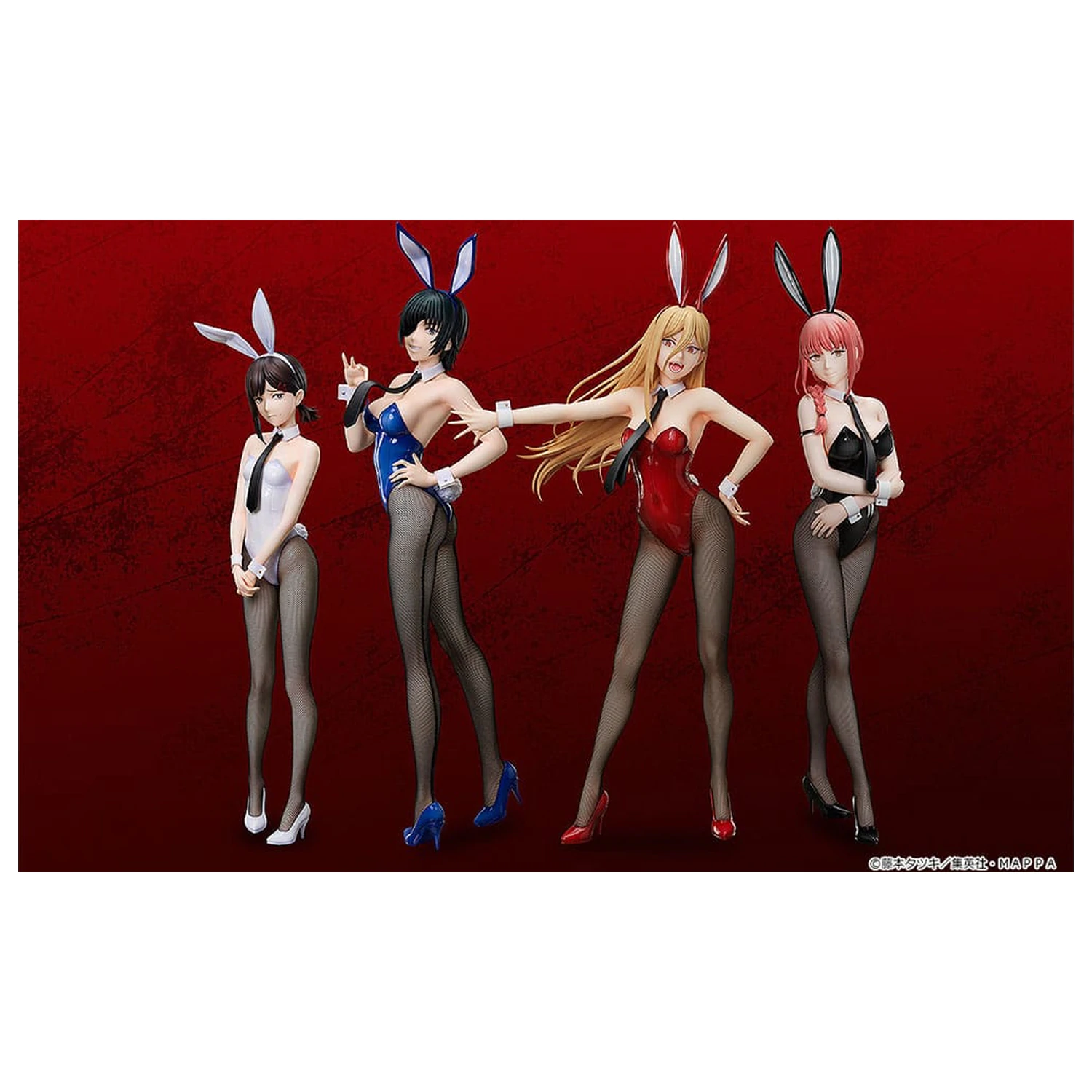 Chainsaw Man 1/4 Makima: Bunny Ver. PVC szobor figura 50 cm termékfotó