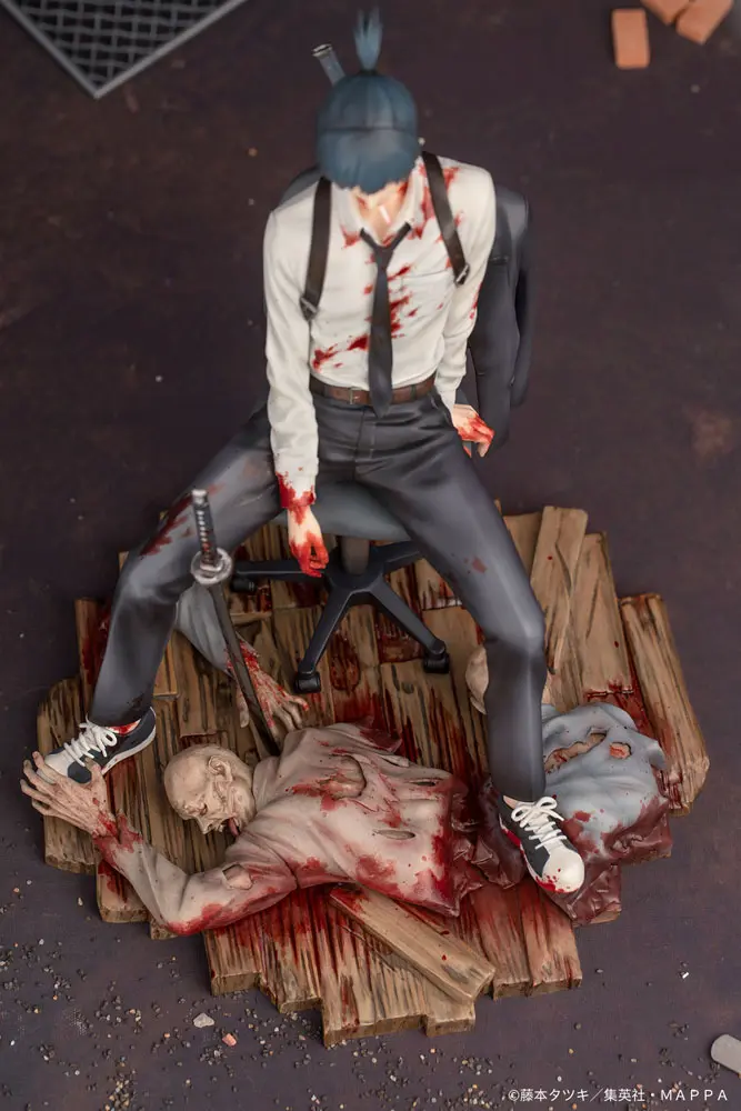 Chainsaw Man 1/7 Aki Hayakawa PVC szobor figura 19 cm termékfotó