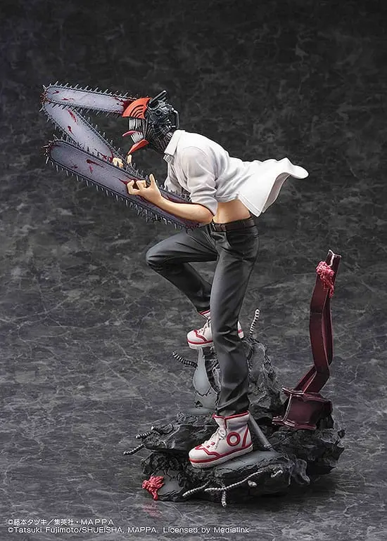 Chainsaw Man 1/7 Chainsaw Man PVC szobor figura 26 cm termékfotó