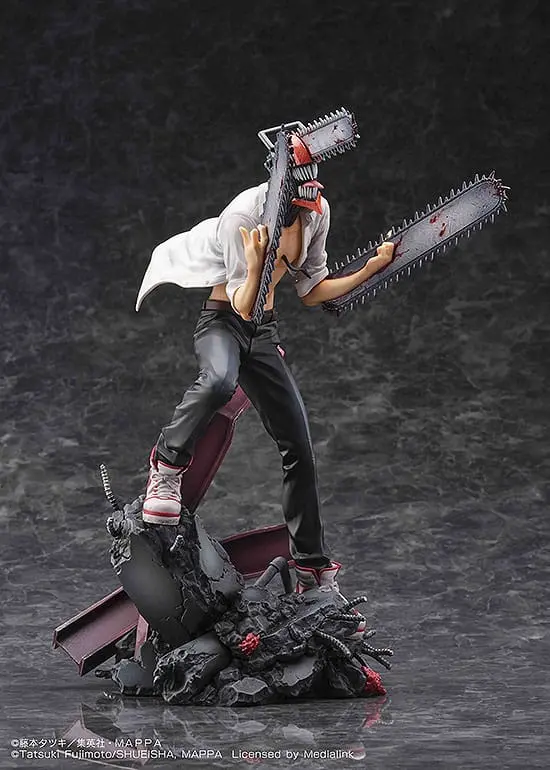 Chainsaw Man 1/7 Chainsaw Man PVC szobor figura 26 cm termékfotó