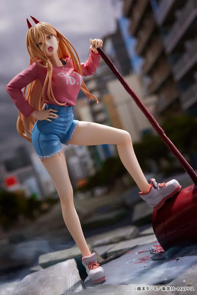 Chainsaw Man 1/7 Power PVC szobor figura 27 cm termékfotó