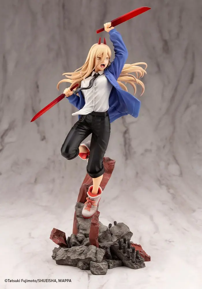 Chainsaw Man ARTFXJ 1/8 Power Bonus Edition szobor figura 29 cm termékfotó