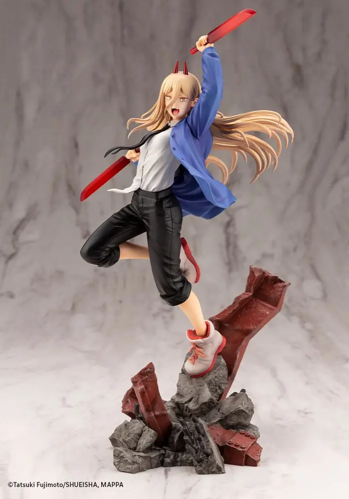 Chainsaw Man ARTFXJ 1/8 Power Bonus Edition szobor figura 29 cm termékfotó