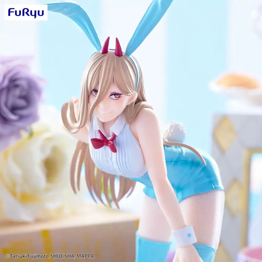 Chainsaw Man BiCute Bunnies Power Light Blue Color Ver. PVC szobor figura 30 cm termékfotó