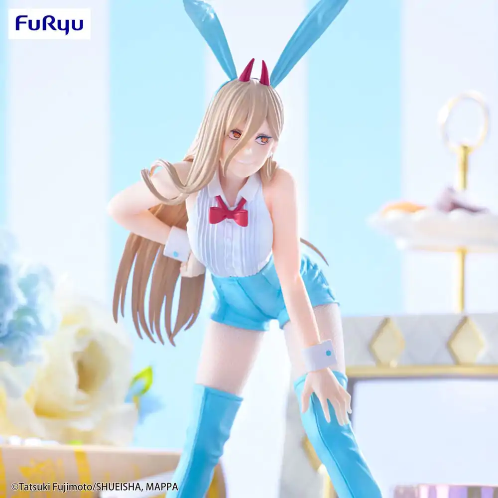 Chainsaw Man BiCute Bunnies Power Light Blue Color Ver. PVC szobor figura 30 cm termékfotó