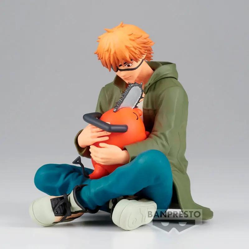 Chainsaw Man Break Time Denji &amp; Pochita figura 9cm termékfotó