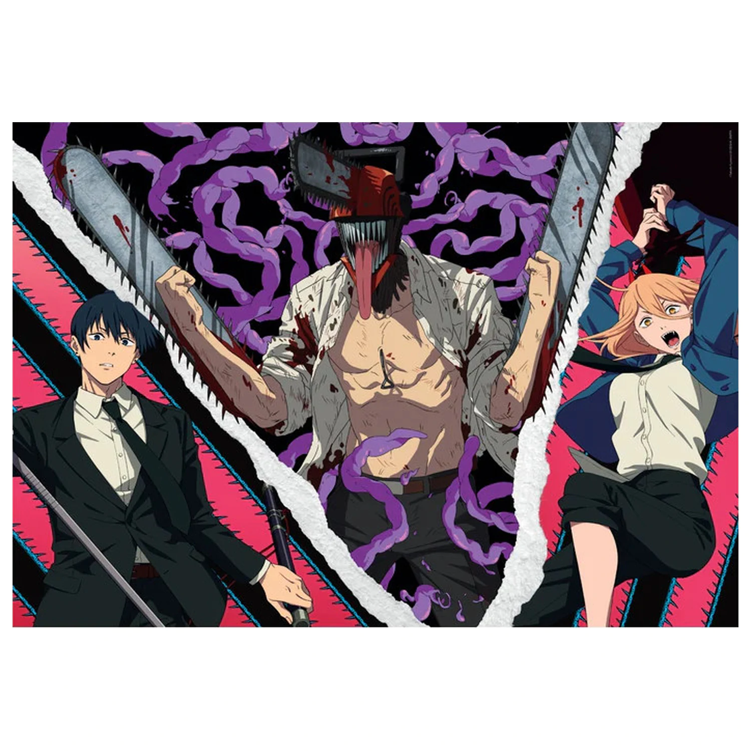 Chainsaw Man Demon Ripper 500 db-os Cube puzzle termékfotó