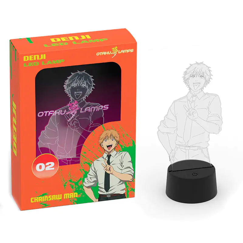 Chainsaw Man Denji LED lámpa 20cm termékfotó