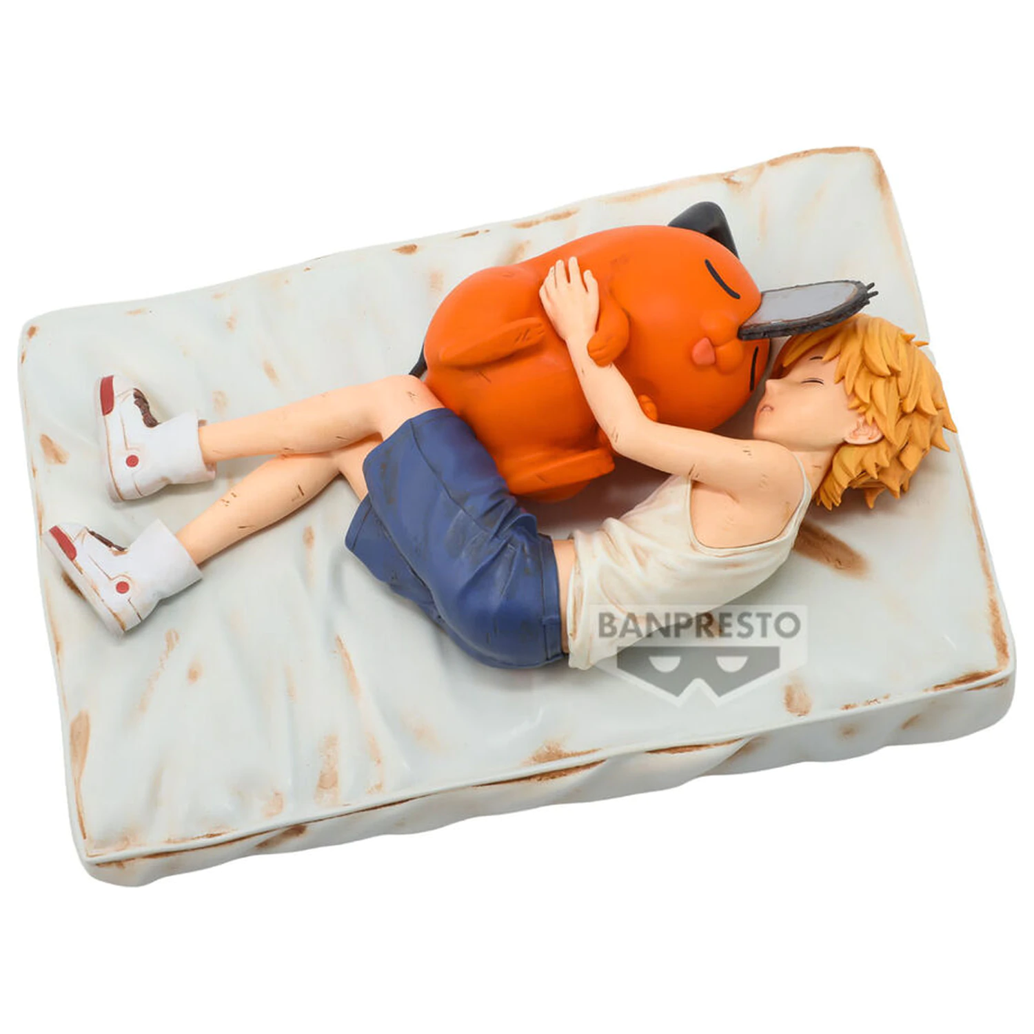 Chainsaw Man Denji & Pochita Break Time figura 14cm termékfotó