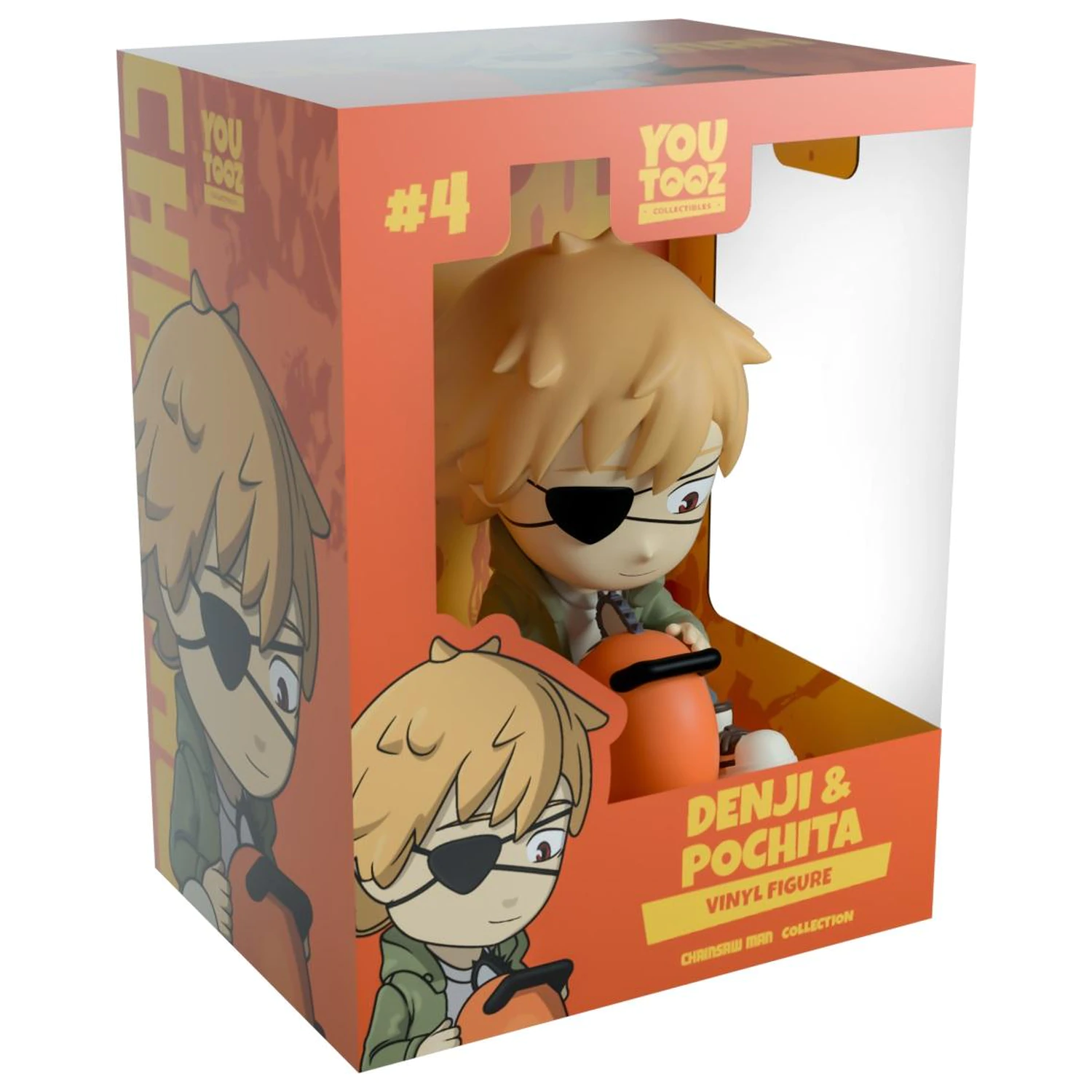 Chainsaw Man Denji & Pochita figura Youtooz 10cm termékfotó