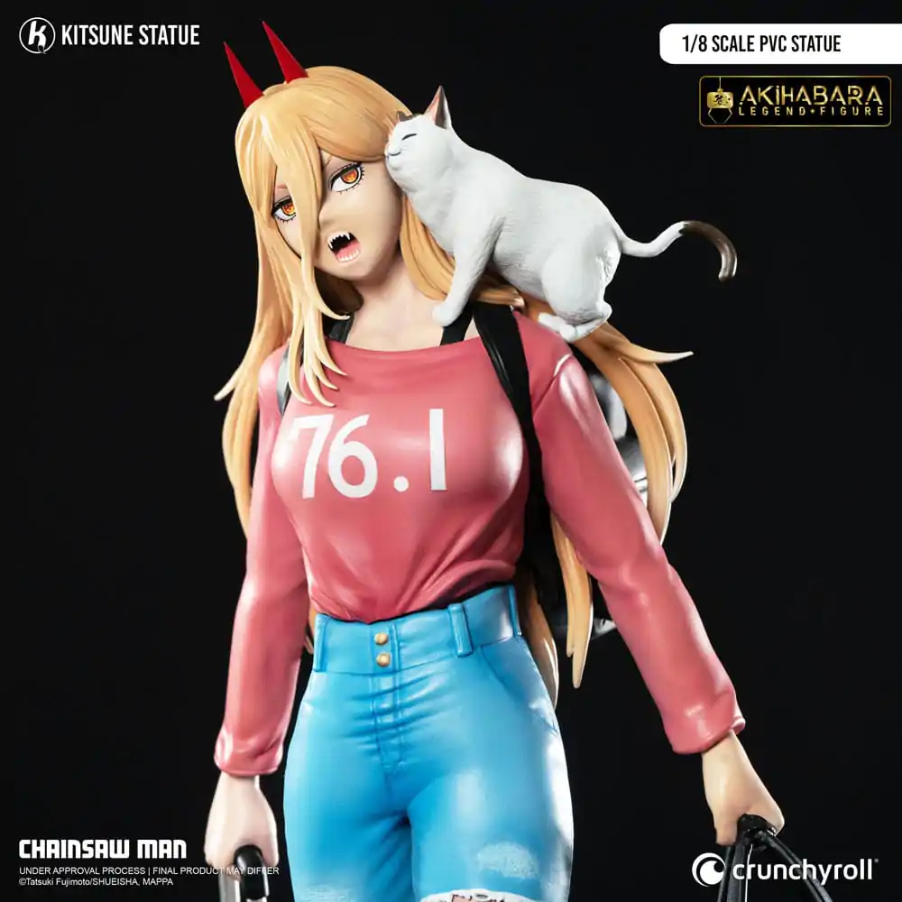 Chainsaw Man 1/8 Power PVC szobor figura 21 cm termékfotó