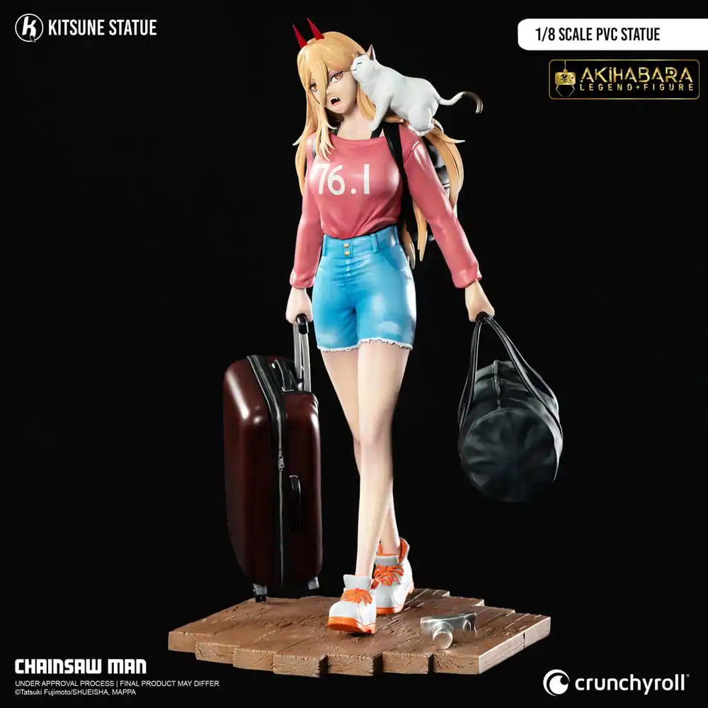 Chainsaw Man 1/8 Power PVC szobor figura 21 cm termékfotó
