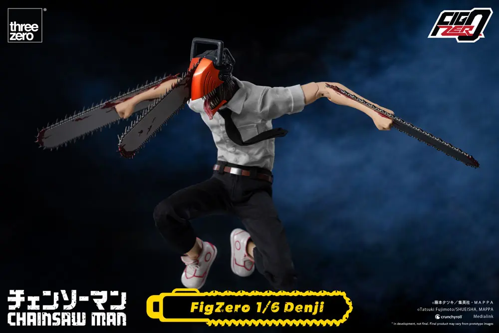 Chainsaw Man FigZero 1/6 Denji akciófigura 29 cm termékfotó